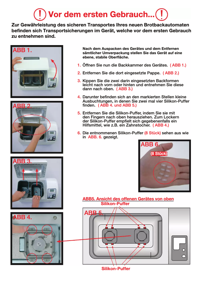 Image de la première page du manuel de l'appareil KH 2230