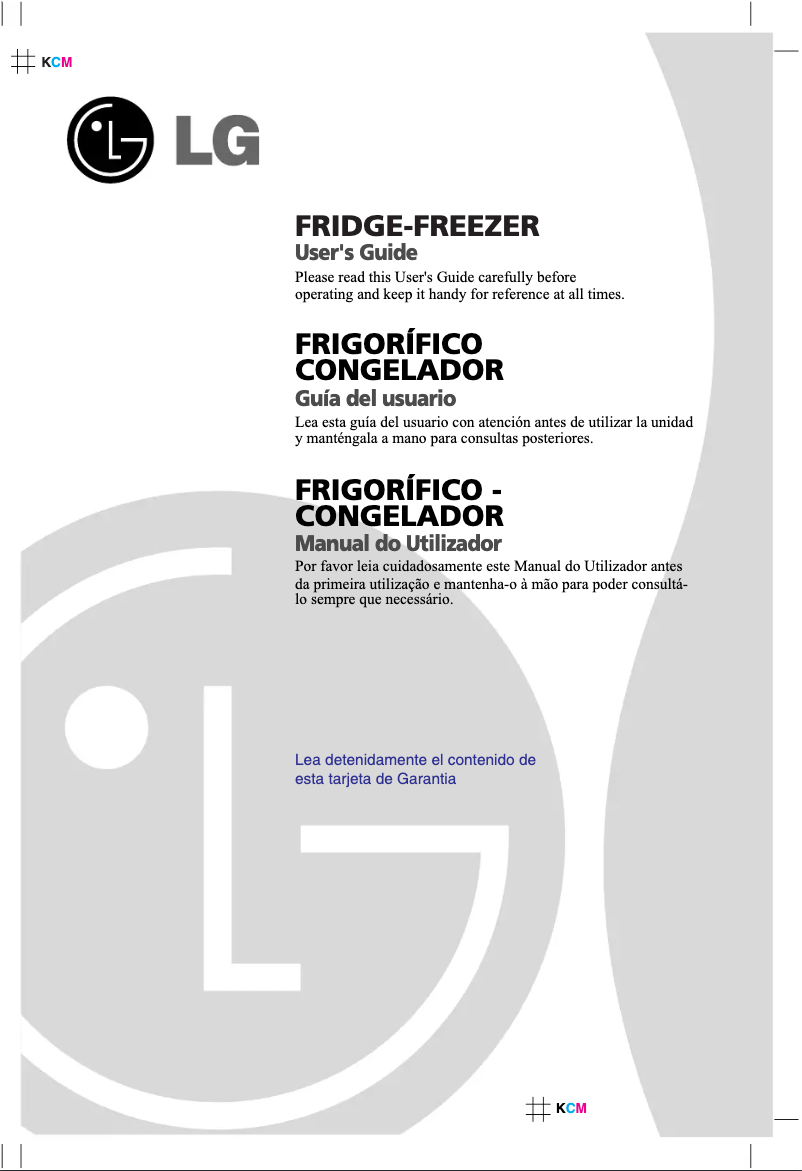 Image de la première page du manuel de l'appareil GR-D429BVZA