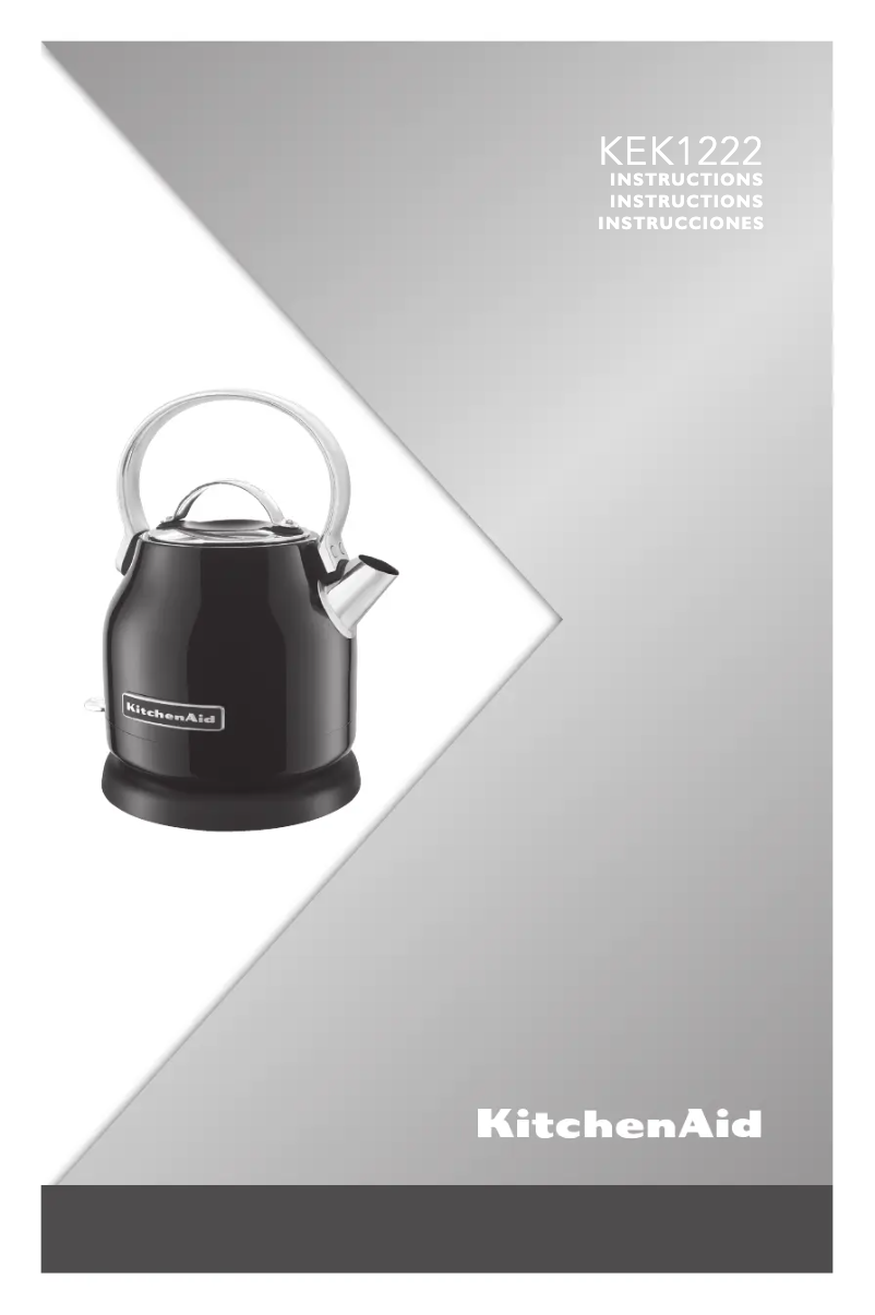 Page n°1 - Manuel utilisateur KitchenAid KEK1222PT