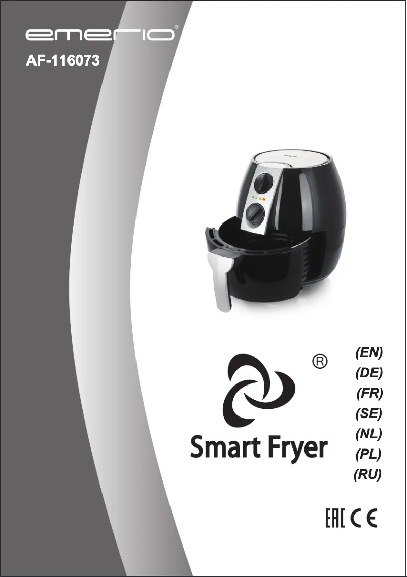 Page n°1 - Manuel utilisateur Emerio AF-116073