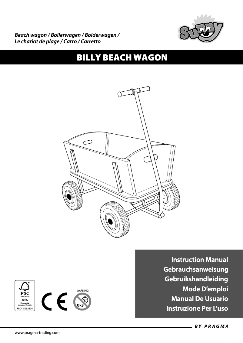 Image de la première page du manuel de l'appareil Billy Beach Wagon