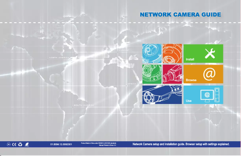 Image de la première page du manuel de l'appareil LV-CAM-5M