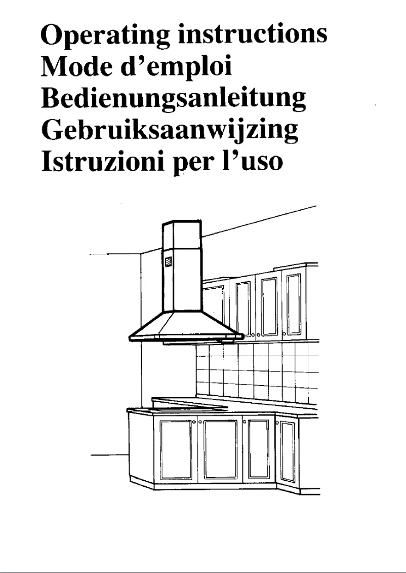 Page 1 de la notice Manuel utilisateur Electrolux EFC911