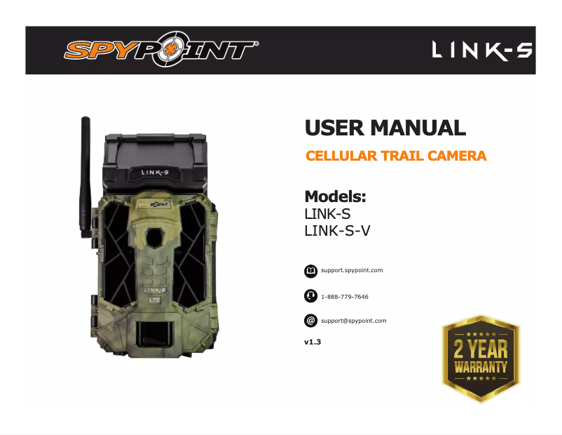 Image de la première page du manuel de l'appareil Link-S