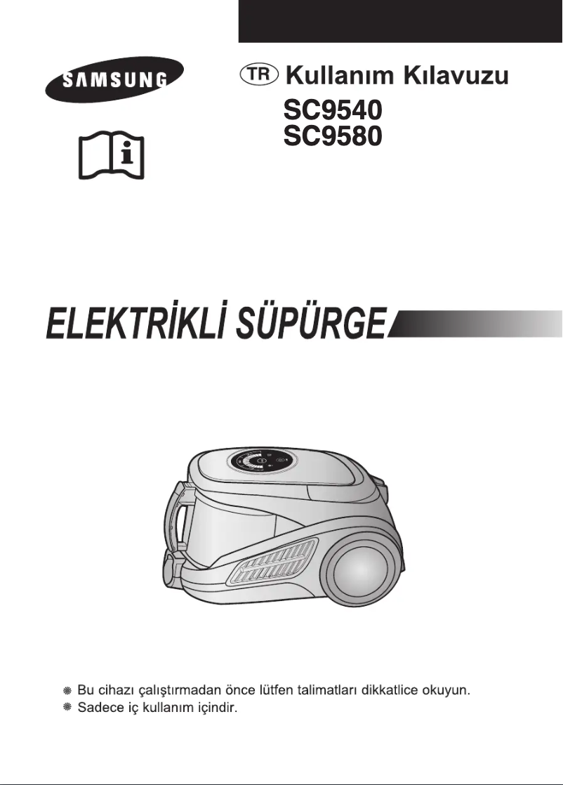 Page n°1 - Manuel utilisateur Samsung SC9580