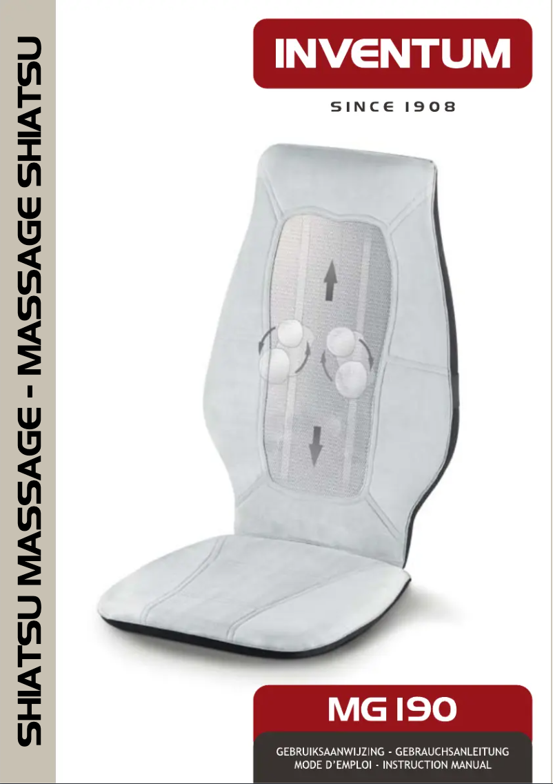 Page n°1 - Manuel utilisateur Inventum MG190