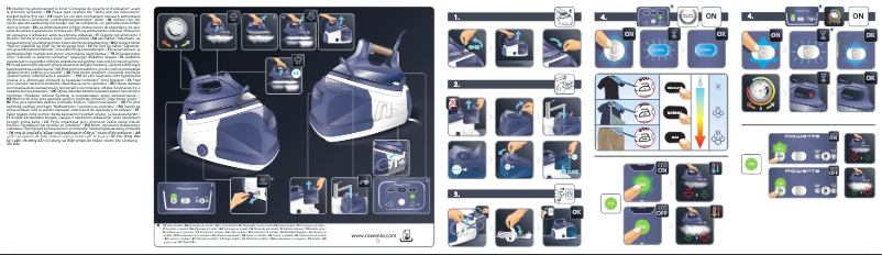 Image de la première page du manuel de l'appareil Perfect Steam Pro DG8622F0