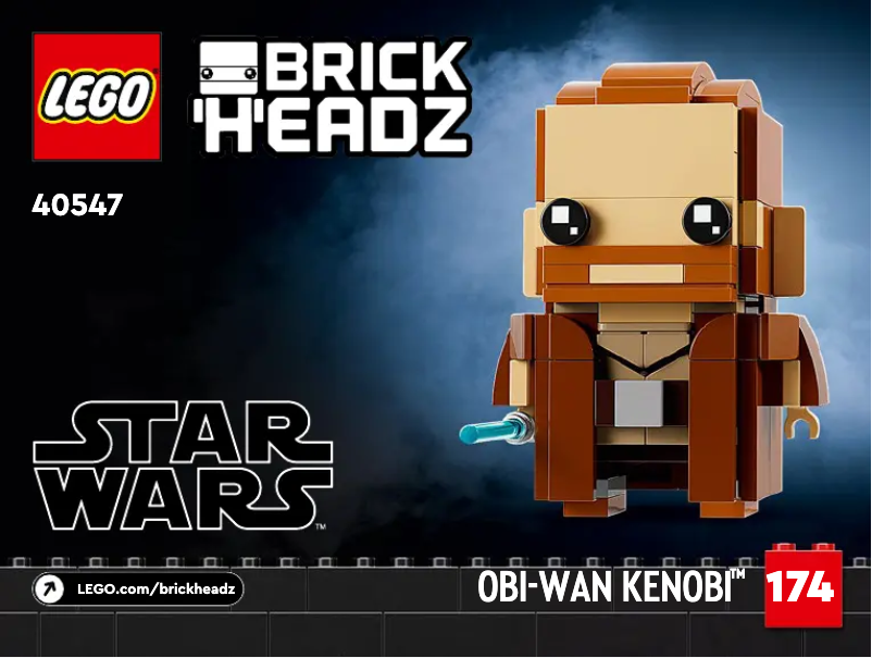 Image de la première page du manuel de l'appareil Brickheadz 40547