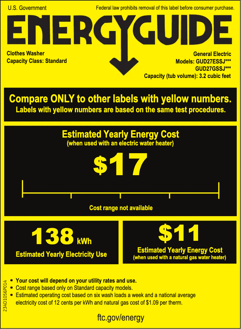 Image de la première page du manuel de l'appareil Spacemaker GUD27ESSJWW