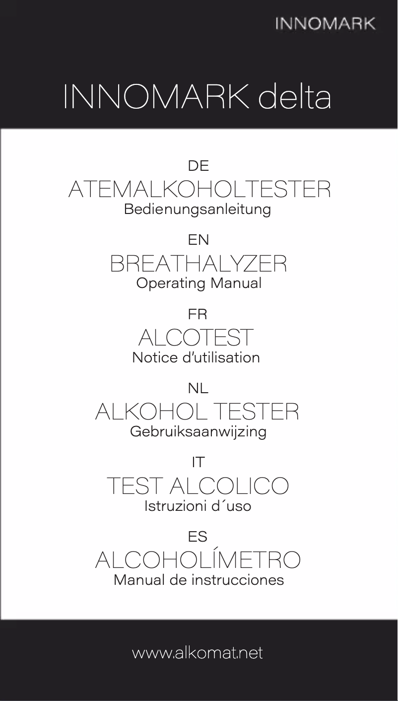 Page 1 de la notice Manuel utilisateur ACE INNOMARK delta