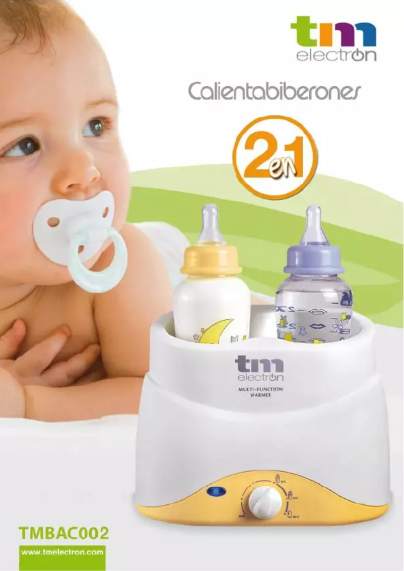 Page n°1 - Manuel utilisateur TM Electron TMBAC002