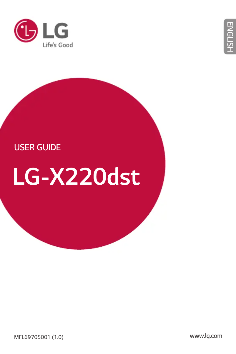 Page n°1 - Manuel utilisateur LG X220DST