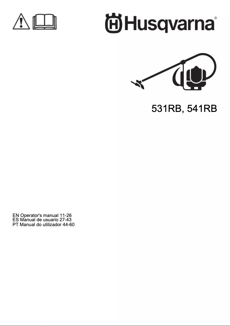 Image de la première page du manuel de l'appareil 541RB