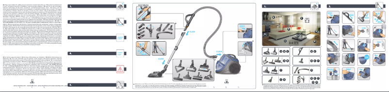 Page 1 de la notice Manuel utilisateur Rowenta Silence Force RO8388EA vacuum
