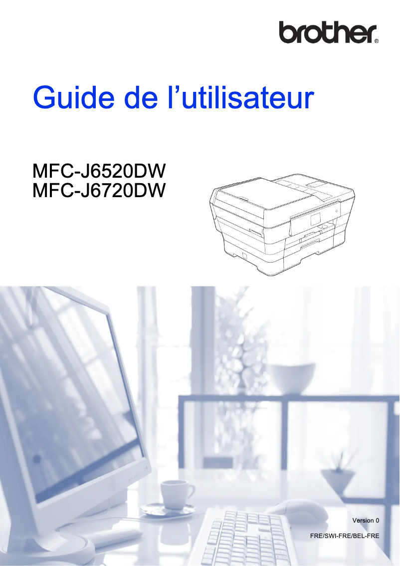Image de la première page du manuel de l'appareil MFC-J6720DW