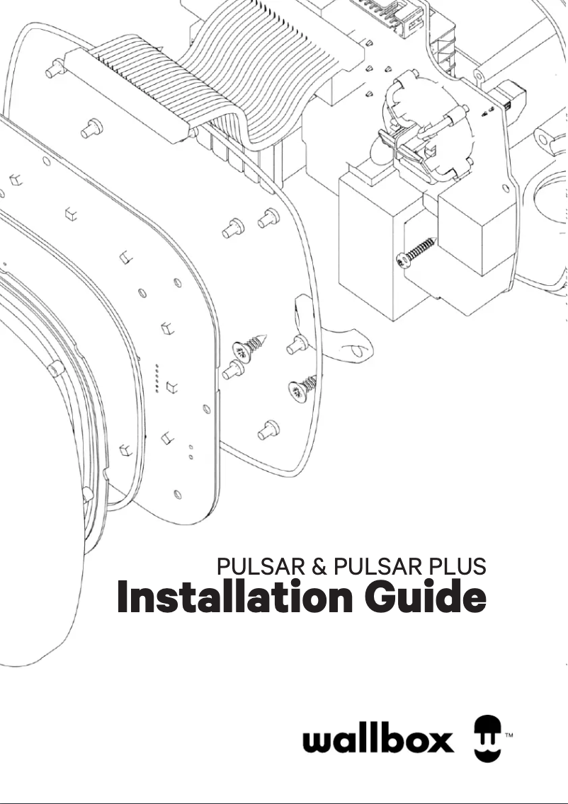 Page 1 de la notice Manuel utilisateur Wallbox Pulsar Plus