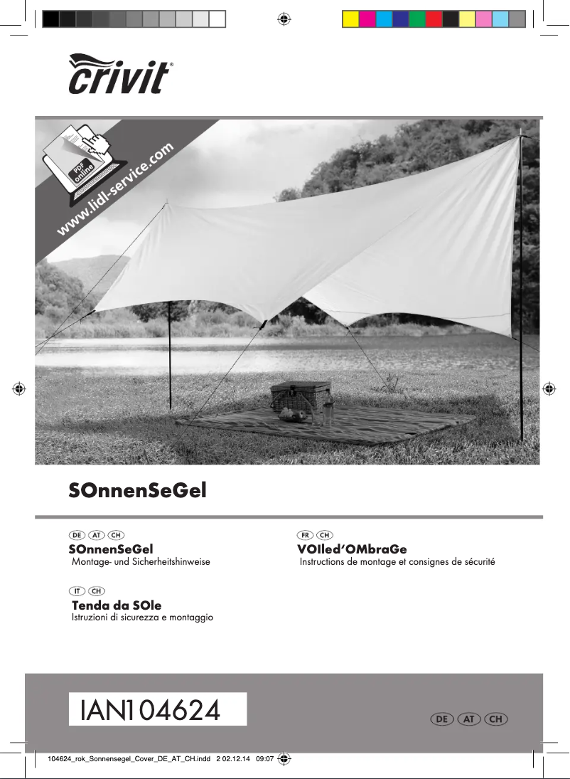 Página 1 del manual Manual de usuario Crivit Z31394