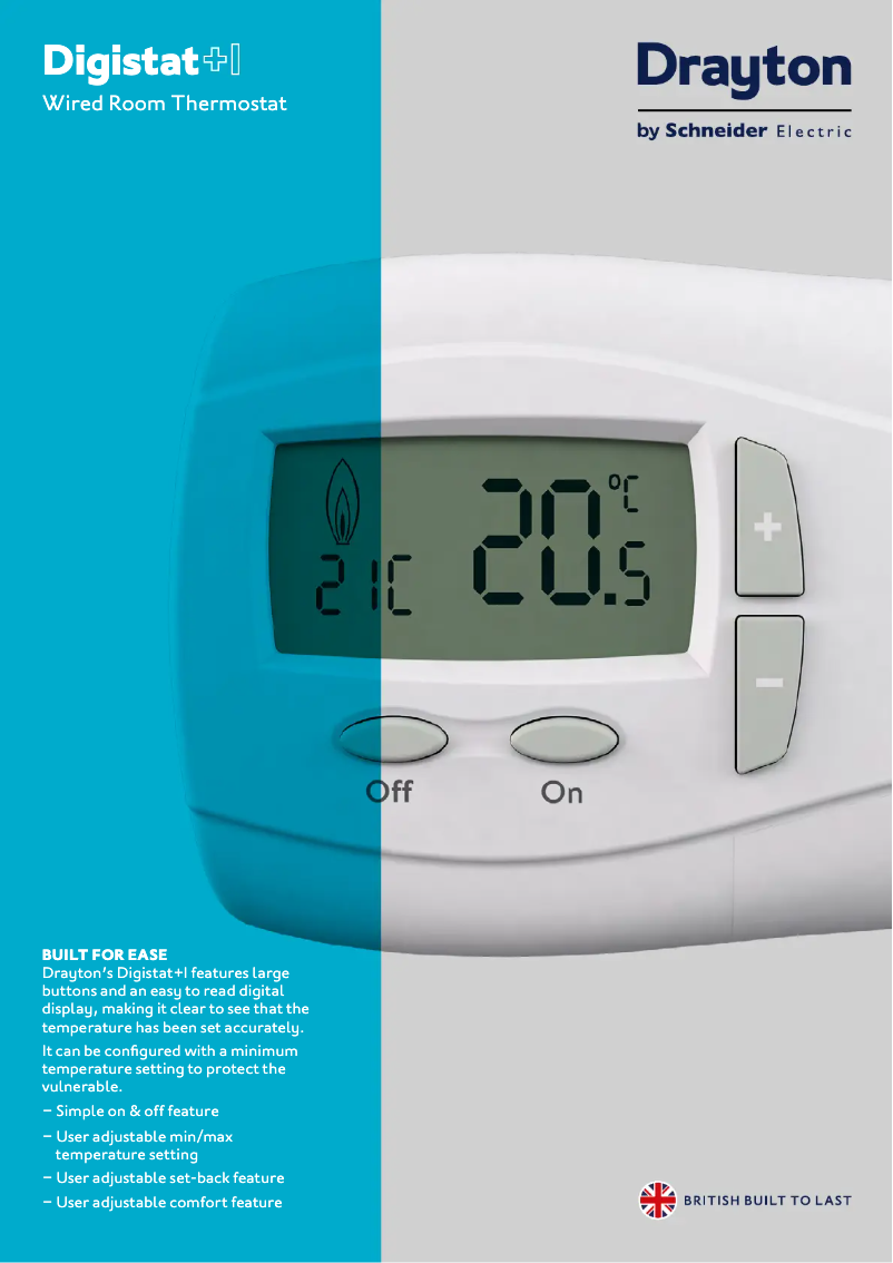 Image de la première page du manuel de l'appareil Digistat+1