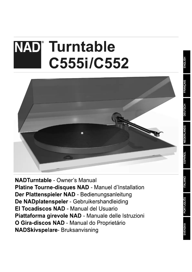 Image de la première page du manuel de l'appareil C555i