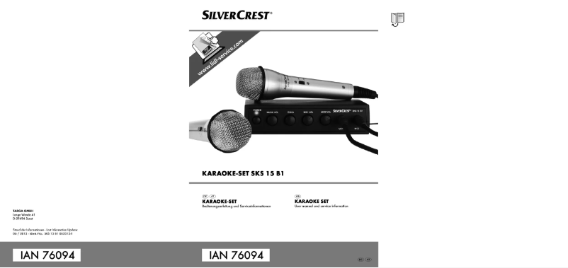 Image de la première page du manuel de l'appareil SKS 15 B1