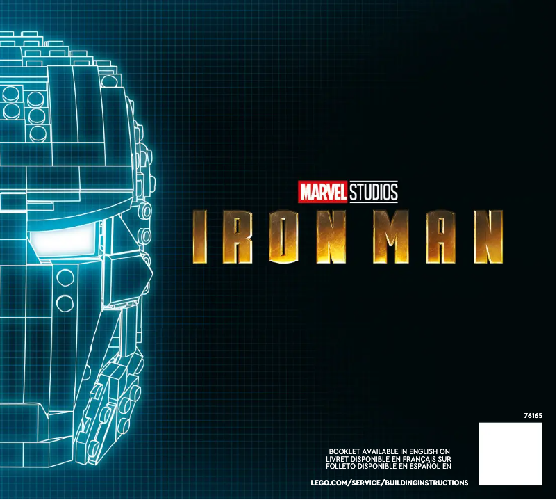 Page n°1 - Manuel utilisateur Lego Marvel Ironman 76165