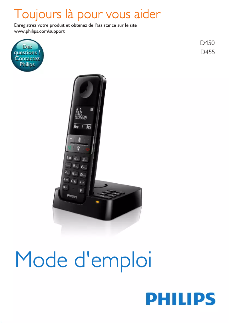 Imagen de la primera página del manual del dispositivo D4551B