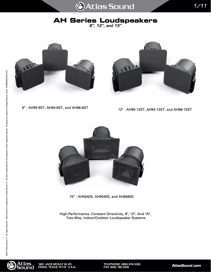 Image de la première page du manuel de l'appareil AH94-8ST