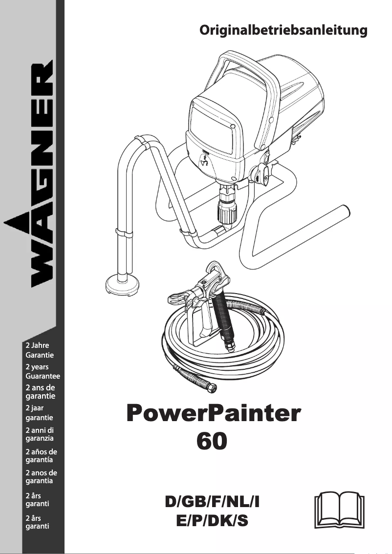 Page n°1 - Manuel utilisateur Wagner PowerPainter 60