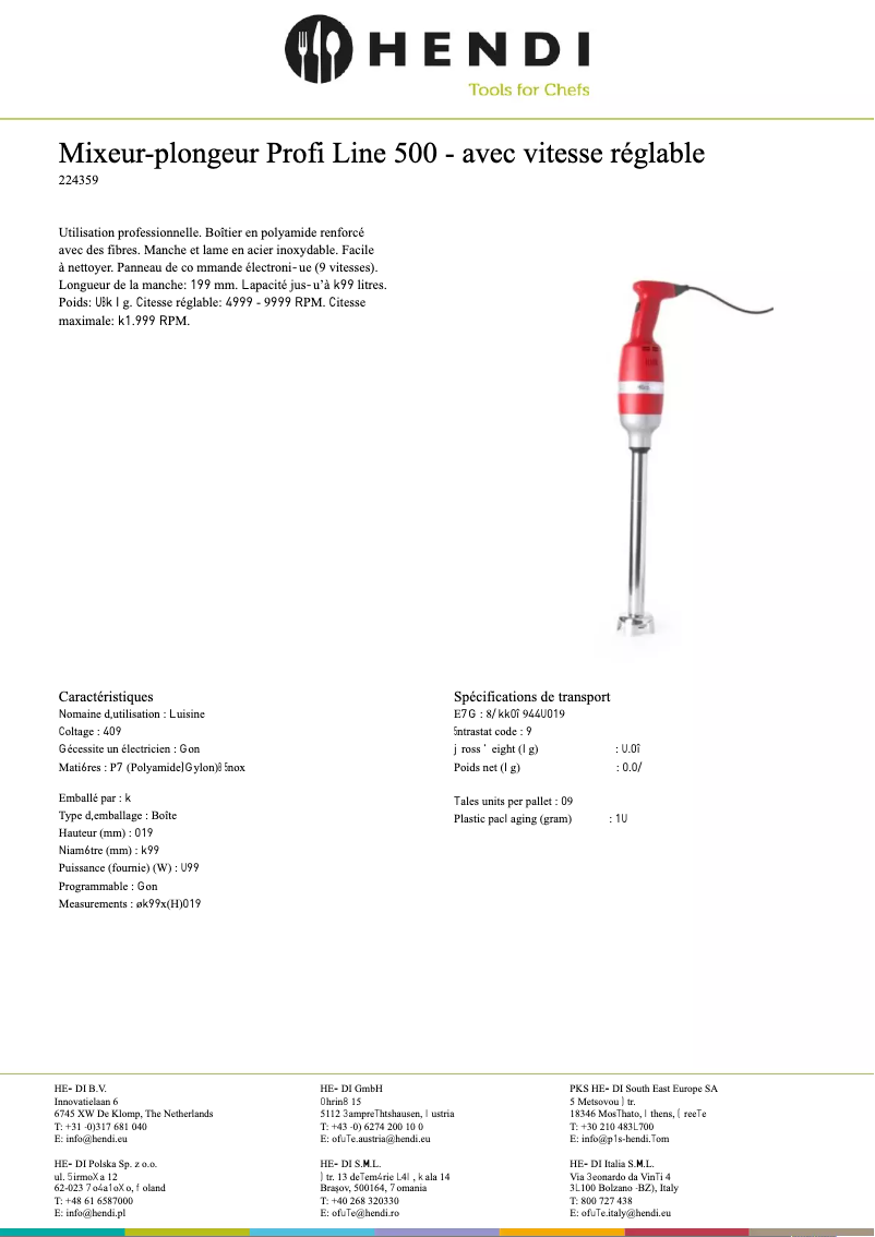 Image de la première page du manuel de l'appareil 224359