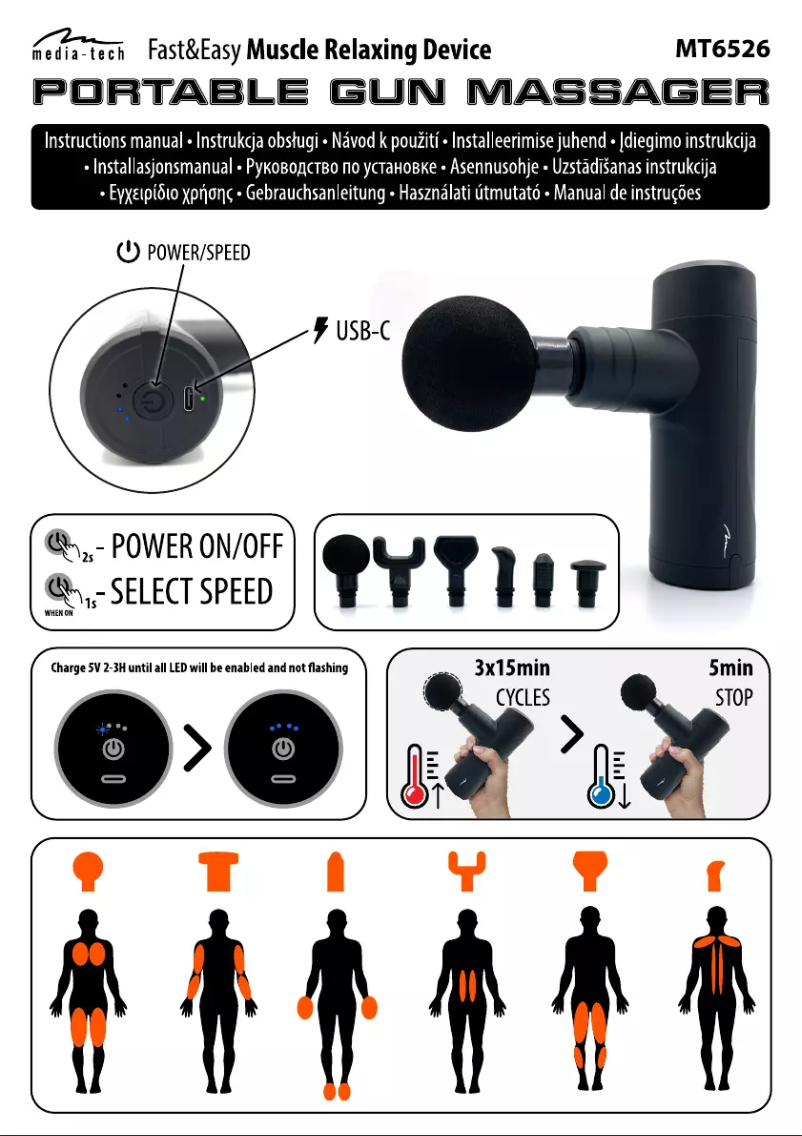 Page 1 of the manual User Manual Media-Tech MT6526
