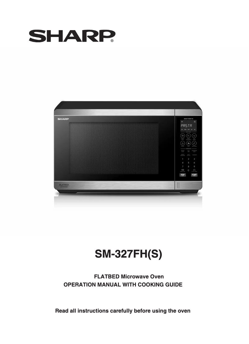 Page 1 de la notice Manuel utilisateur Sharp SM-327FH