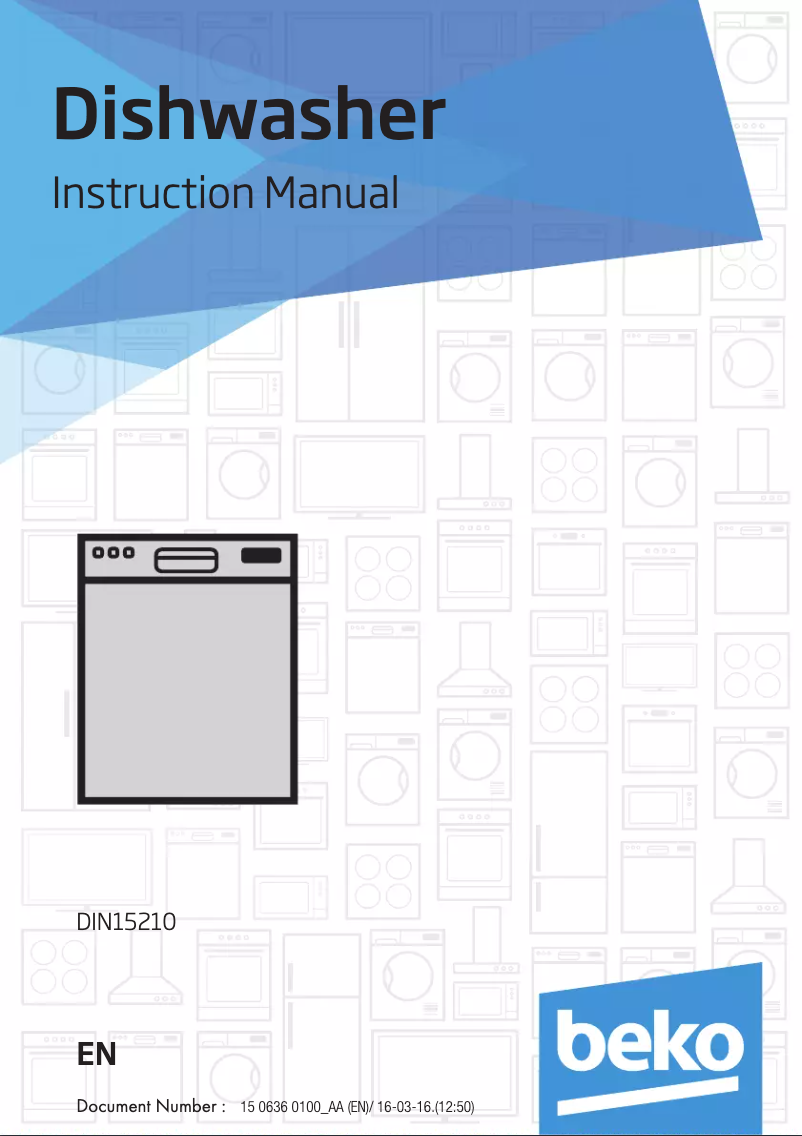 Page n°1 - Manuel utilisateur Beko DIN 15210