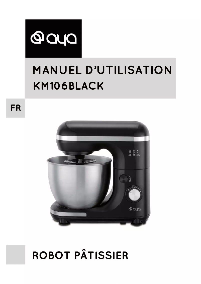 Page n°1 - Manuel utilisateur AYA KM106