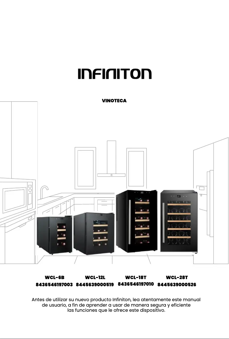 Page n°1 - Manuel utilisateur Infiniton WCL-18T