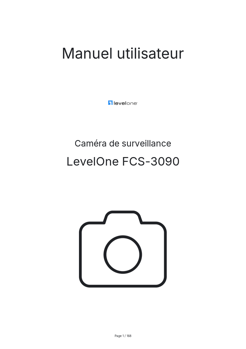 Image de la première page du manuel de l'appareil FCS-3090