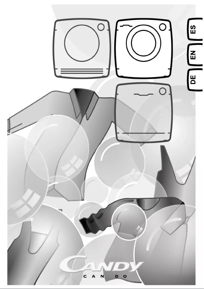 Page n°1 - Manuel utilisateur Candy GV 1310TWHC3-S