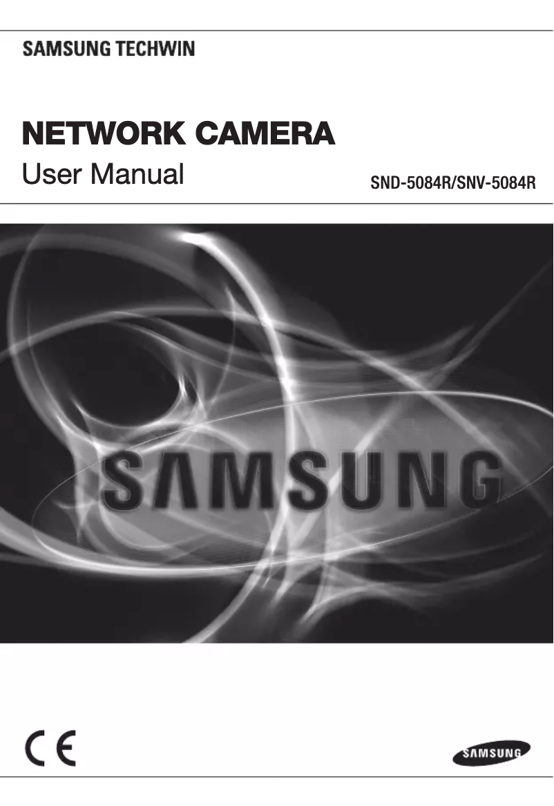 Page n°1 - Manuel utilisateur Wisenet SNV-5084R
