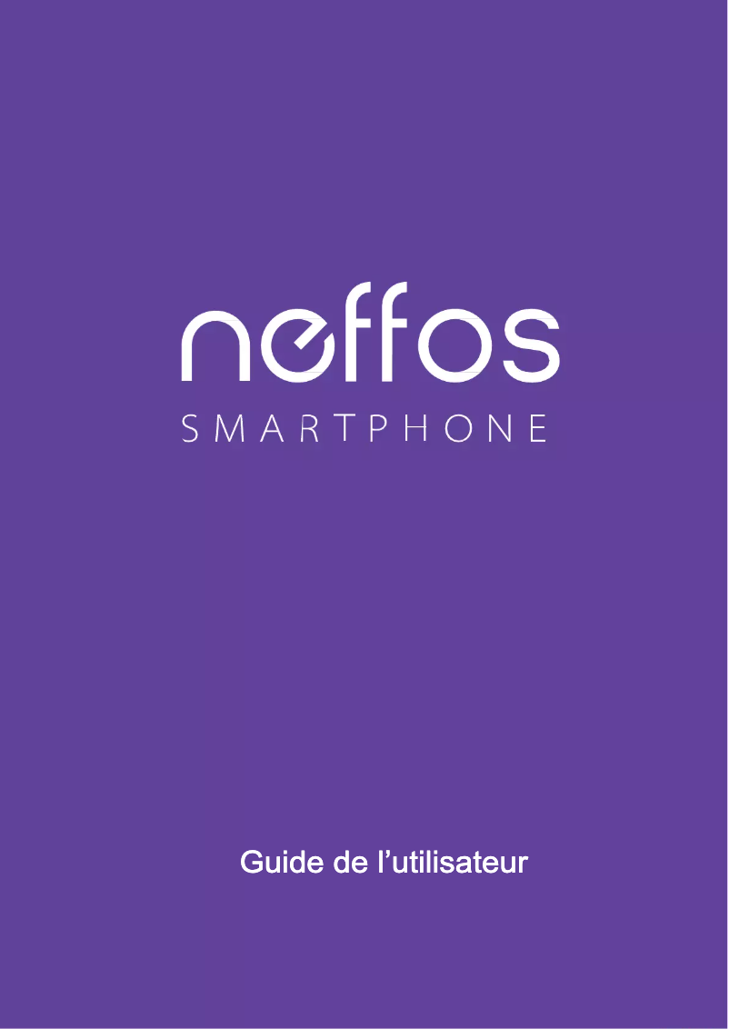 Page n°1 - Manuel utilisateur Neffos C5