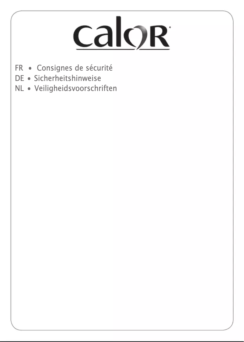 Image de la première page du manuel de l'appareil Express Essential SV6115