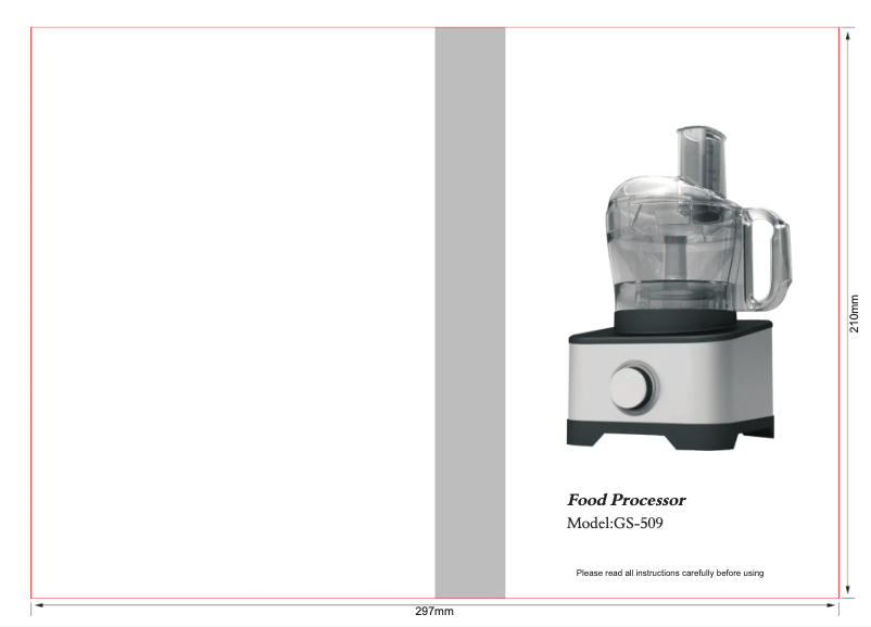 Page n°1 - Manuel utilisateur Pyle NutriChef PKFP50