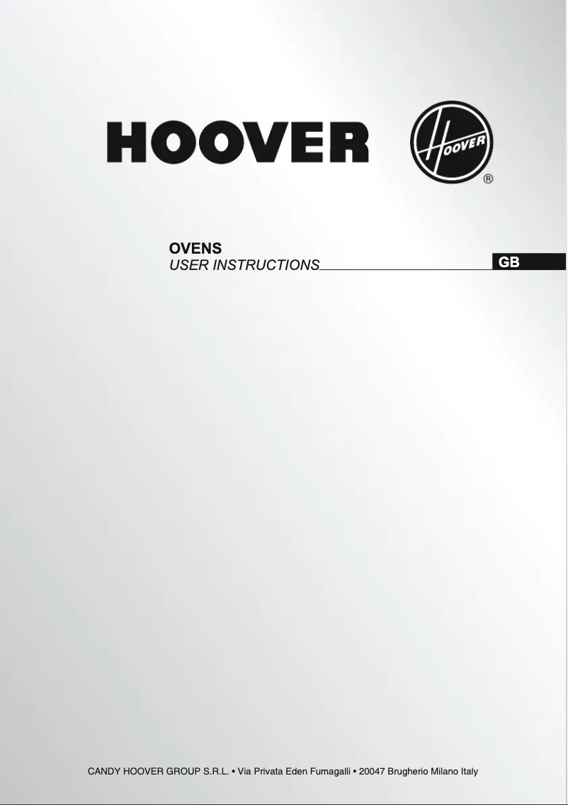 Page 1 de la notice Manuel utilisateur Hoover HDO707NX
