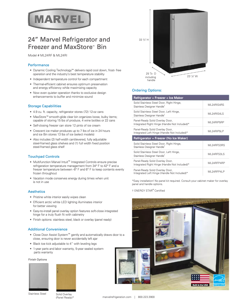 Page 1 de la notice Manuel utilisateur Marvel Legacy ML24RIR