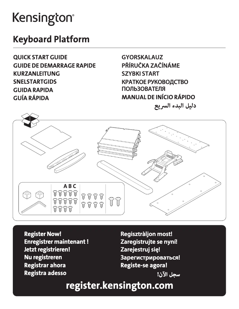 Page 1 de la notice Manuel utilisateur Kensington K60718USF
