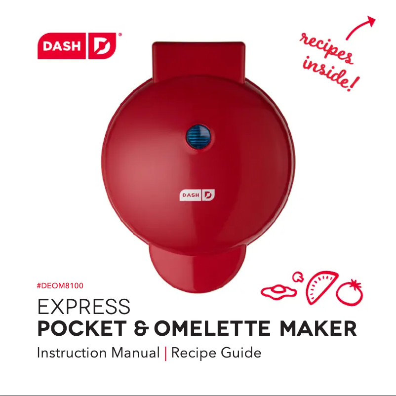 Page 1 de la notice Manuel utilisateur Dash Express Pocket DEOM8100RD