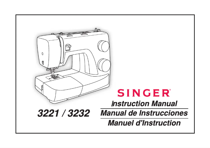 Página 1 del manual Manual de usuario Singer Simple 3221