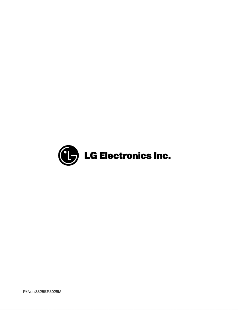 Page 1 de la notice Manuel utilisateur LG WD-90282BD