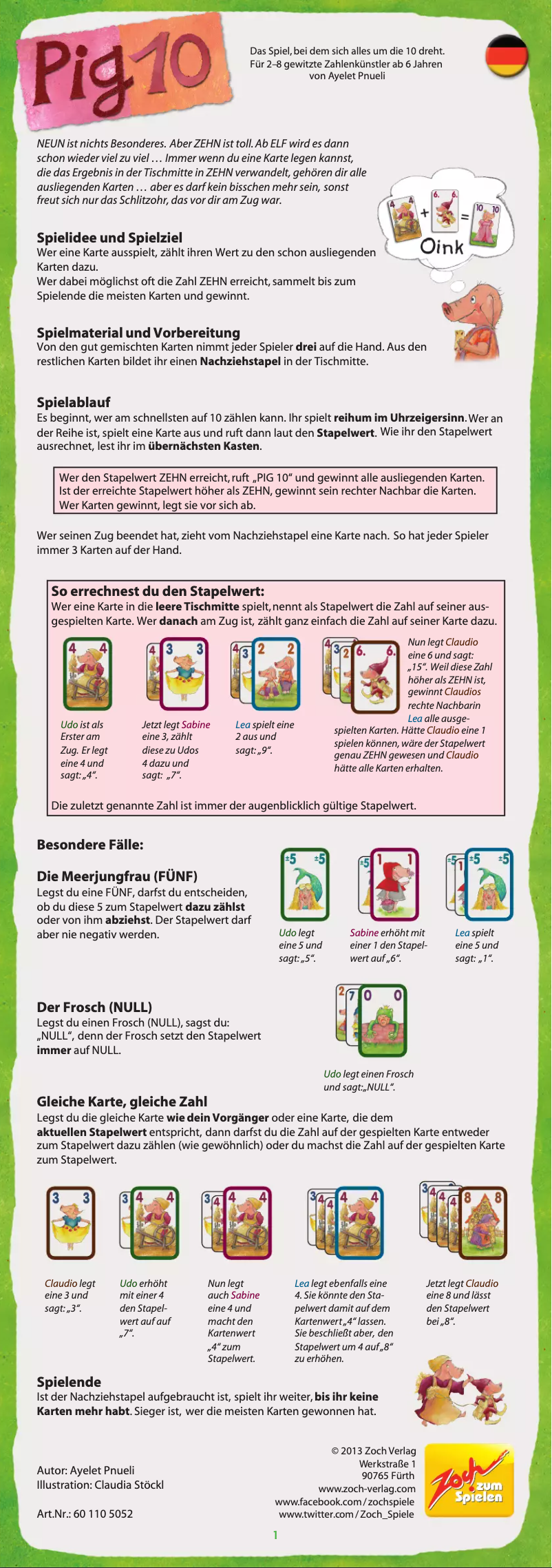 Image de la première page du manuel de l'appareil Pig 10