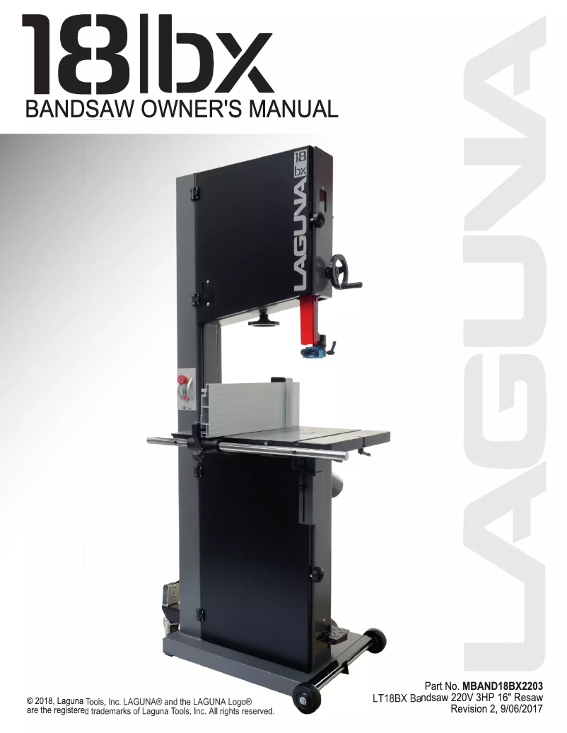 Page n°1 - Manuel utilisateur Laguna LT18BX