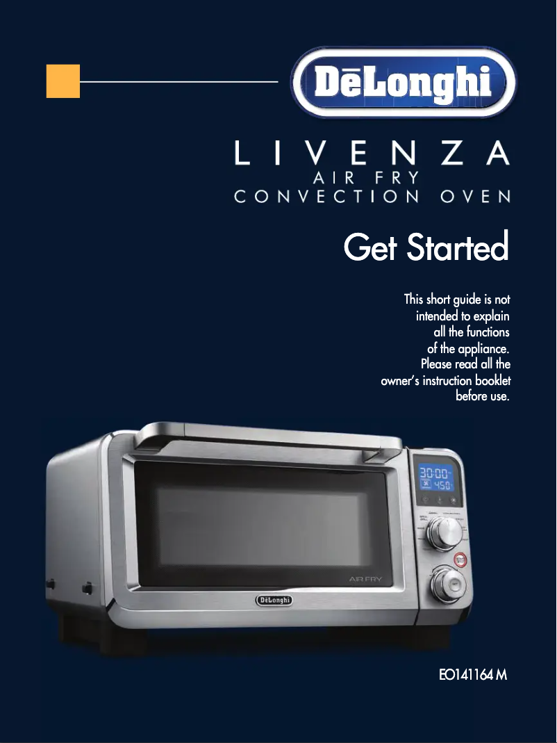 Image de la première page du manuel de l'appareil Livenza EO141164M