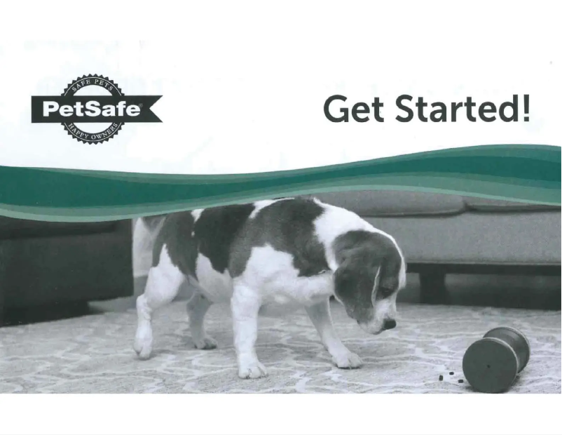 Page n°1 - Manuel utilisateur PetSafe Kibble Chase PTY00-16858
